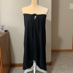 Victoria’s Secret Black Cotton Gauze Swimsuit Coverup